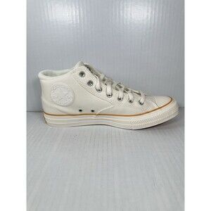 Sz 10.5 Converse Chuck Taylor All Star Malden Street Mid Egret Gum Shoes A10513C